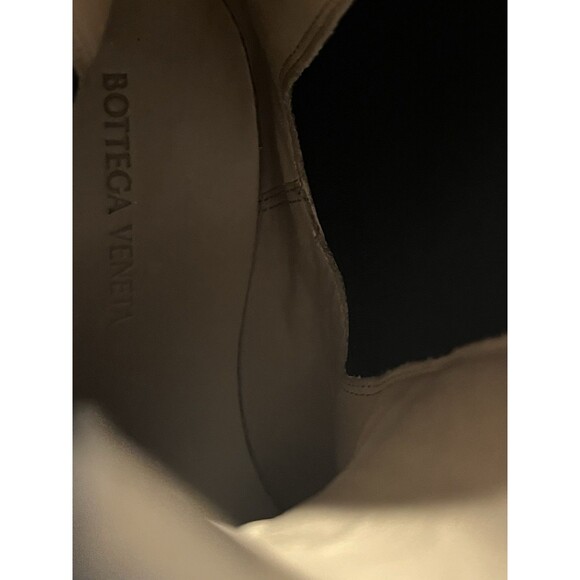 Bottega Veneta Leather Flash Ankle Boots size 40 Black & Teal - Picture 7 of 7